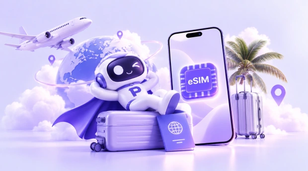 Интернет для поездки с P2D eSIM
