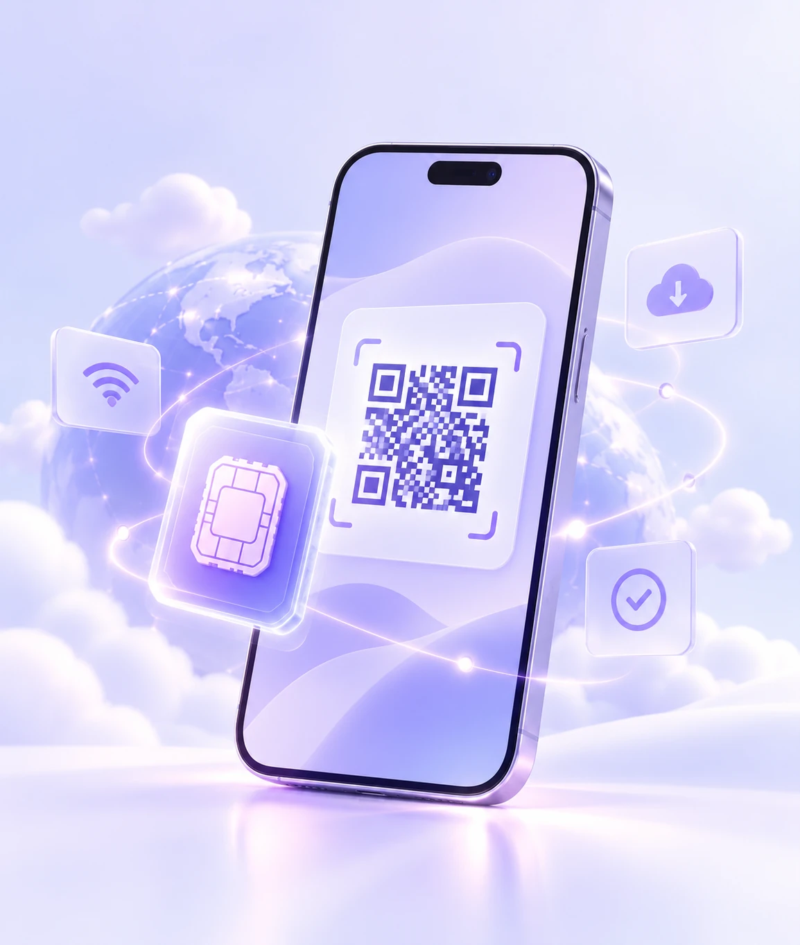 Как установить eSIM по QR-коду